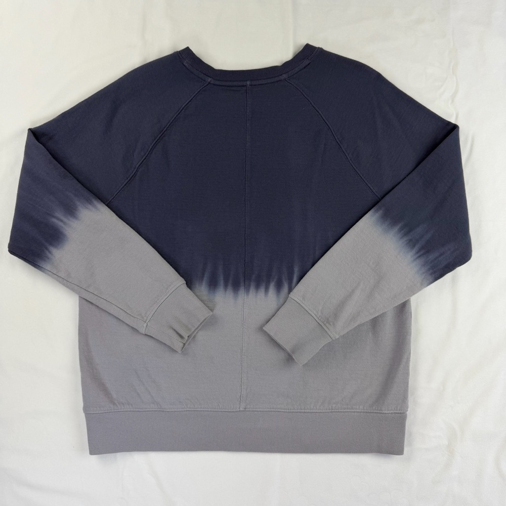 ATHLETA Sundown Dip Dye Crewneck Sweatshirt in Medieval Violet Size Small (GUC) - Picture 8 of 11